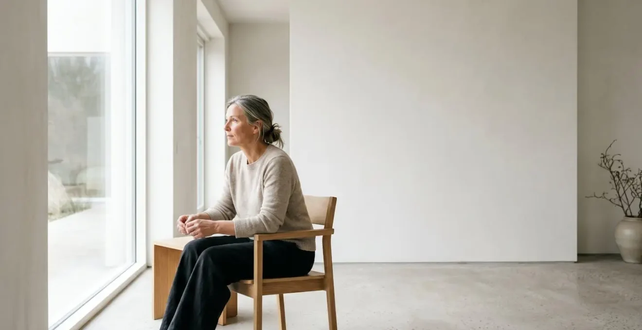 Environmental portrait showing natural indoor lighting conditions without digital screens visible